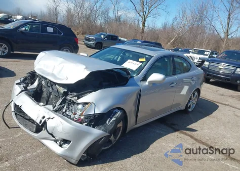 2007 Lexus Is 250 from USA, damaged, VIN JTHBK262472025133